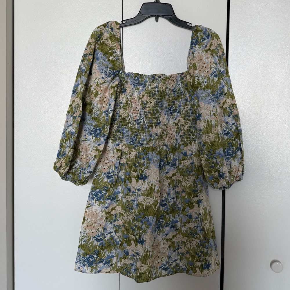 Reformation Greyson Linen Dress